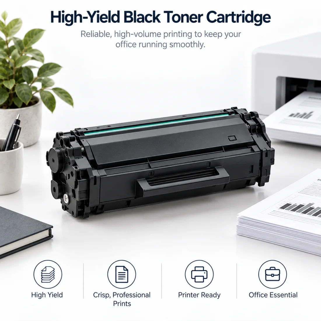 Toner and ink
